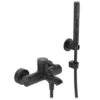 Ideal Standard CeraLine - Grifo De Pared Para Bañera Con Accesorios, Negro BC270XG -Ideal Standard Ventas 7e45d1d56f302b96edd455de