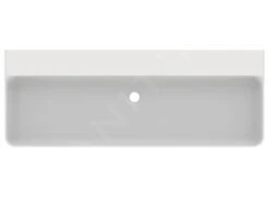 Ideal Standard Conca Ceram - Lavabo Doble Sobre Encimera 1200x450 Mm, Sin Rebosadero, Sin Orificio Para Grifo, Blanco T384501 -Ideal Standard Ventas 80ec83214429f3fe9600791e