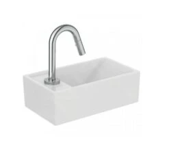 Ideal Standard Tempo - Lavamanos 370x210 Mm, Sin Rebosadero, 1 Orificio Para Grifería A La Izquierda, Blanco E211301 -Ideal Standard Ventas 810f4701a40e0626881174b4