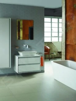 Ideal Standard Connect Air - Mueble Bajo Lavabo, 800x440x517 Mm, 2 Cajones, Madera Clara/marrón Claro Mate E0819UK -Ideal Standard Ventas 8182753b7eafe5513bb2fb41