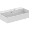 Ideal Standard Extra - Lavabo Sobre Encimera 700x450 Mm, Con Rebosadero, 3 Orificios, Blanco T389501 -Ideal Standard Ventas 83608f89aaf8a70c877a8d09