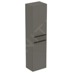 Ideal Standard I.Life A - Armario Alto Para Baño 400x300x1600 Mm, 2 Puertas Izquierda/derecha, Cuarzo Gris Mate T5260NG -Ideal Standard Ventas 8657f15cea1981472c602cc9