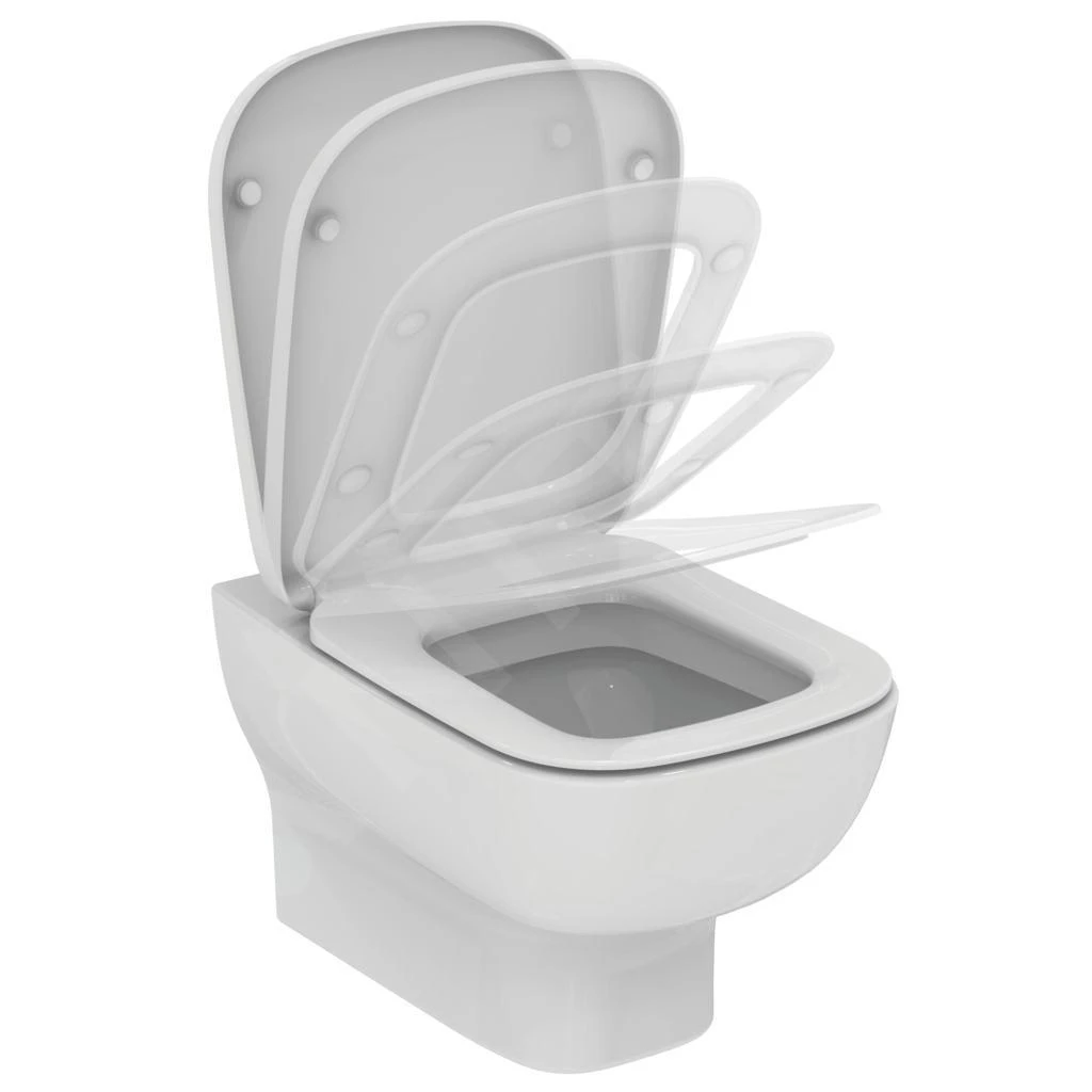 Ideal Standard Esedra - Inodoro Suspendido, Blanco T281401 6 Ideal Standard Esedra - Inodoro Suspendido, Blanco T281401 - Imagen 4