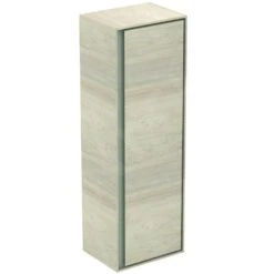 Ideal Standard Connect Air - Armario Alto 400x300x1200 Mm, Madera Clara/marrón Claro Mate E0834UK -Ideal Standard Ventas 90bec24a1d21285de09ae74c