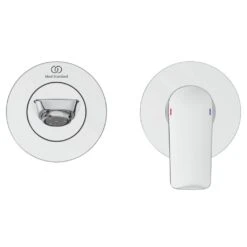 Ideal Standard Connect Air - Grifo Empotrado De Lavabo, 2 Orificios, Cromo A7029AA -Ideal Standard Ventas 94e3277c7d37e0337f625020