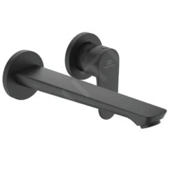 Ideal Standard Cerafine O - Grifo Empotrado De Lavabo, 2 Orificios, Negro BD133XG