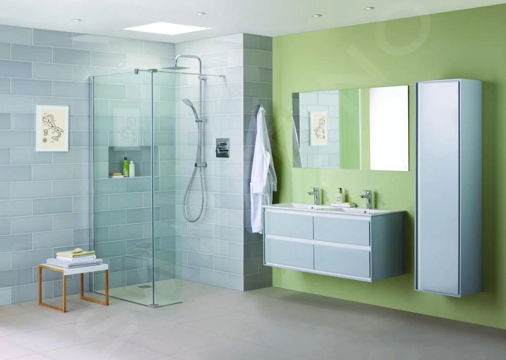 Ideal Standard Connect Air - Armario Alto 400x300x1600 Mm, Gris Claro Brillante/blanco Mate E0832EQ 8 Ideal Standard Connect Air - Armario Alto 400x300x1600 Mm, Gris Claro Brillante/blanco Mate E0832EQ - Imagen 6