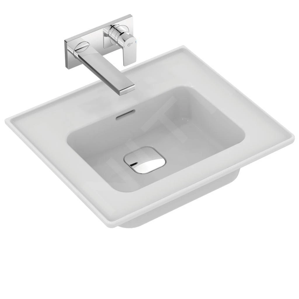 Ideal Standard Strada II - Lavabo De Mueble 540x460 Mm, Sin Orificio Para Grifo, Blanco T363201 5 Ideal Standard Strada II - Lavabo De Mueble 540x460 Mm, Sin Orificio Para Grifo, Blanco T363201 - Imagen 3