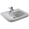 Ideal Standard Contour 21 - Lavabo Para Personas Discapacitadas 650x560 Mm, Orificio Para Grifo, Sin Rebosadero, Con Ideal Plus, Blanco S2533MA -Ideal Standard Ventas a111e78a975fd9c0df378f62