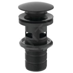 Ideal Standard Accesorios - Juego De Desagüe Click-Clack, Negro E1482XG