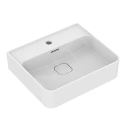 Ideal Standard Strada II - Lavabo 500x430 Mm, Con Rebosadero, Orificio Para Grifo, Con Ideal Plus, Blanco T3643MA