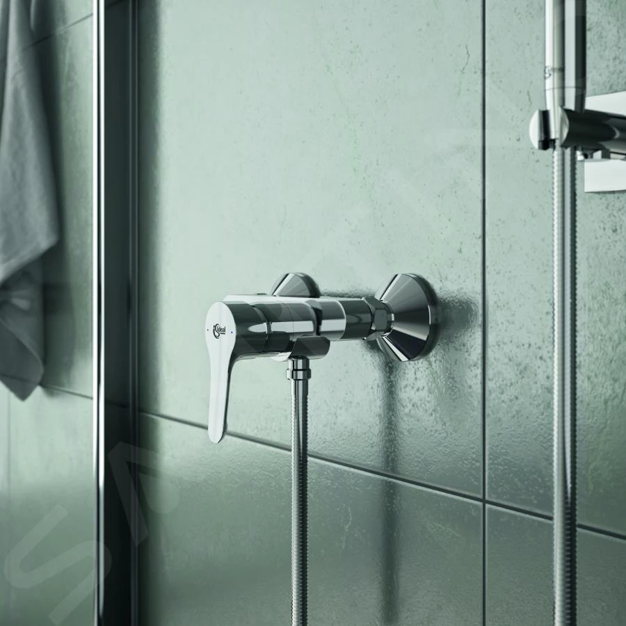 Ideal Standard Alpha - Grifo De Ducha De Pared, Cromo BC488AA 5 Ideal Standard Alpha - Grifo De Ducha De Pared, Cromo BC488AA - Imagen 3