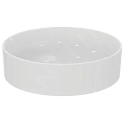 Ideal Standard Conca Ceram - Lavamanos, Diámetro 450 Mm, Sin Rebosadero, Blanco T369601