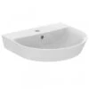Ideal Standard Connect Air - Lavabo Arc, 500x450 Mm, Con Ideal Plus, Blanco E0699MA -Ideal Standard Ventas ab049a18c19cb730f1b5f56c