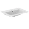 Ideal Standard Connect Air - Lavabo De Mueble, 640x460x165 Mm, Con Rebosadero, Orificio Para Grifo, Con Ideal Plus, Blanco E0289MA