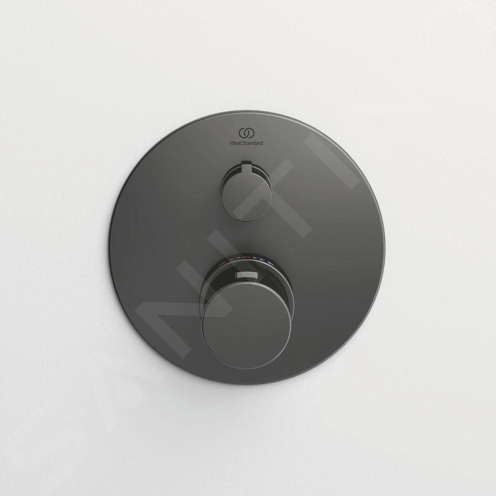 Ideal Standard CeraTherm - Grifo Termostático Empotrado De Ducha, Magnetic Grey A5813A5 6 Ideal Standard CeraTherm - Grifo Termostático Empotrado De Ducha, Magnetic Grey A5813A5 - Imagen 4