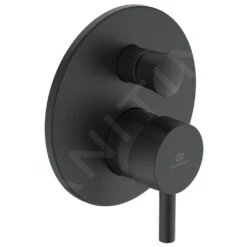 Ideal Standard CeraLine - Grifo Empotrado De Bañera Con Cuerpo, Negro A6939XG