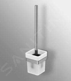 Ideal Standard IOM Square - Escobilla De WC Con Soporte, Cristal Opaco/cromo E2194AA -Ideal Standard Ventas aed8745c9d29fddf5d74d80d