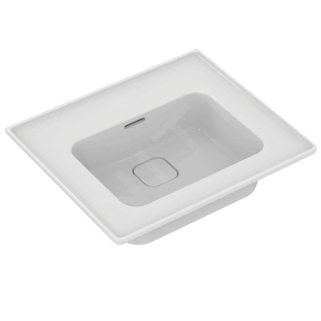 Ideal Standard Strada II - Lavabo De Mueble 540x460 Mm, Sin Orificio Para Grifo, Blanco T363201 3 Ideal Standard Strada II - Lavabo De Mueble 540x460 Mm, Sin Orificio Para Grifo, Blanco T363201