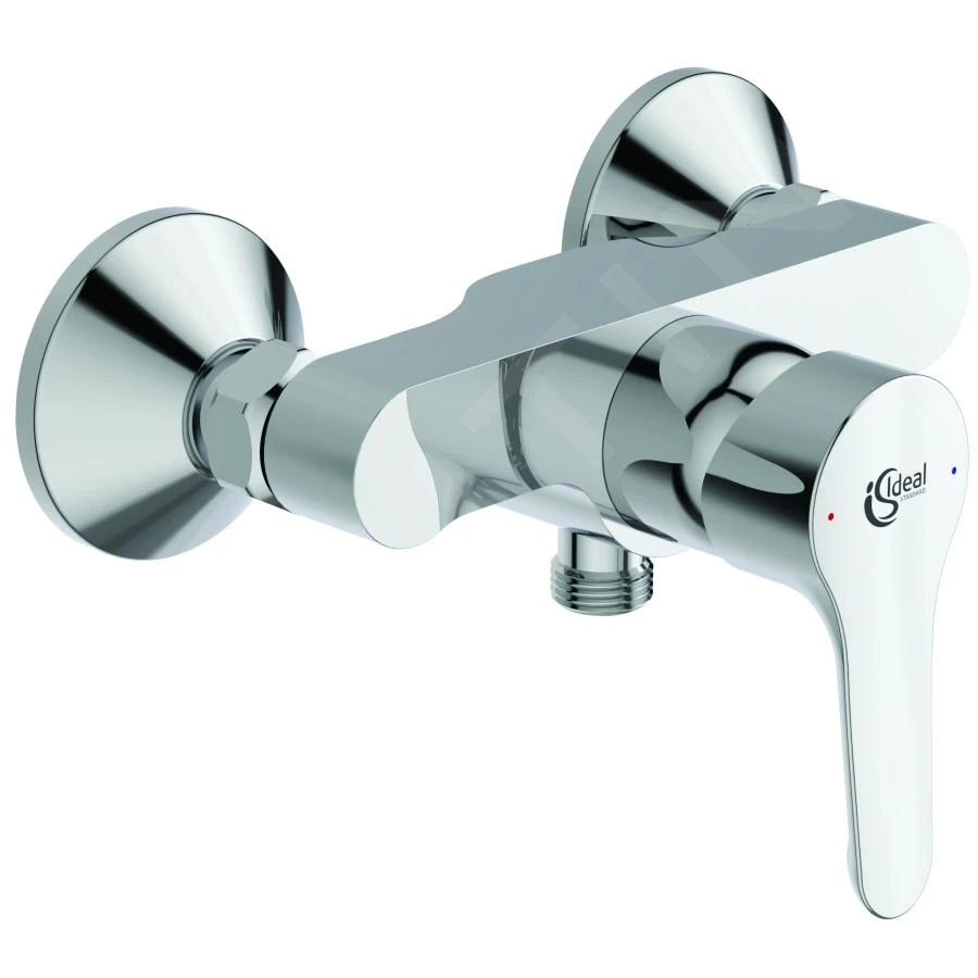 Ideal Standard Alpha - Grifo De Ducha De Pared, Cromo BC488AA 3 Ideal Standard Alpha - Grifo De Ducha De Pared, Cromo BC488AA