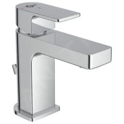 Ideal Standard Edge - Grifo De Lavabo Slim Piccolo Con Desagüe, BlueStart, Cromo A7267AA