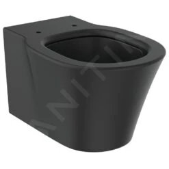 Ideal Standard Connect Air - Inodoro Suspendido, AquaBlade, Negro E0054V3