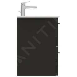 Ideal Standard I.Life A - Mueble Bajo Lavabo, 600x440x630 Mm, 2 Cajones, Gris De Carbon Mate T5255NV -Ideal Standard Ventas b9c651ad8e4bde8892432b8e