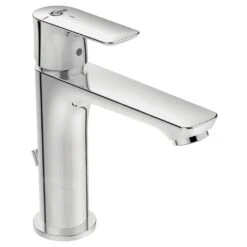 Ideal Standard Connect Air - Grifo De Lavabo Grande Slim, Con Desagüe, BlueStart, Cromo A7013AA