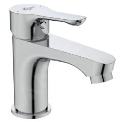 Ideal Standard Alpha - Grifo De Lavabo Con Desagüe Click-Clack, Cromo BC814AA