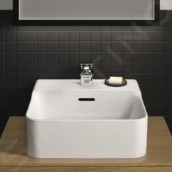 Ideal Standard Conca Ceram - Lavamanos Sobre Encimera 400x350 Mm, Con Rebosadero, Con Orificio Para Grifo, Blanco T387601 -Ideal Standard Ventas c07ff6d50b2bdefefbd3b54c