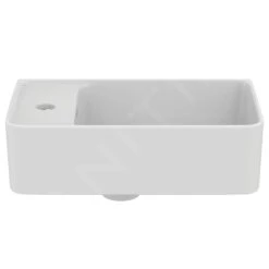 Ideal Standard Strada II - Lavamanos 450x270 Mm, Orificio Para Grifería A La Izquierda, Con Ideal Plus, Blanco T2995MA -Ideal Standard Ventas c3e122ca9024b57df360df3d