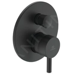 Ideal Standard CeraLine - Grifo Empotrado Para 2 Dispositivos, Negro A7389XG