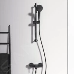 Ideal Standard CeraLine - Grifo De Ducha De Pared, Negro BC200XG -Ideal Standard Ventas cbca5e2e3f325cd4214313e0