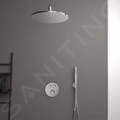 Ideal Standard CeraTherm Navigo - Grifo Termostático Empotrado Para Ducha Para 2 Dispositivos, Silver Storm A7296GN -Ideal Standard Ventas cc3ba2d7758ed61093f86fec 1