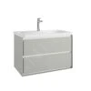 Ideal Standard Connect Air - Mueble Bajo Lavabo, 800x440x517 Mm, 2 Cajones, Gris Claro Brillante/blanco Mate E0819EQ -Ideal Standard Ventas cc9ca06b9df11fea1c62eb92