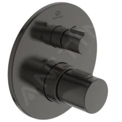 Ideal Standard CeraTherm - Grifo Termostático Empotrado De Bañera, Magnetic Grey A5814A5