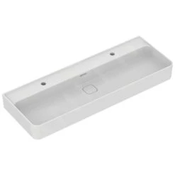 Ideal Standard Strada II - Lavabo 1200x430 Mm, Con Rebosadero, Con 2 Orificios Para Grifo, Blanco T359501