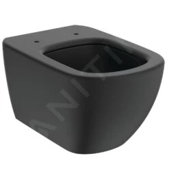 Ideal Standard Tesi - Inodoro Suspendido Con Asiento Softclose, Aquablade, Negro T3546V3 -Ideal Standard Ventas d630eb7250012e01d8ada015 1