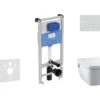 Ideal Standard ProSys - Conjunto De Módulo De Instalación En Pared, Ducha De Bidé Y Asiento TECEone, Pulsador Oleas M1, Rimless, SoftClose, Blanco ProSys120M SP58 -Ideal Standard Ventas d89e9701f01a409d5cbbe18c 1