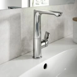Ideal Standard Connect Air - Grifo De Lavabo Slim, Con Caño Giratorio, Cromo A7023AA -Ideal Standard Ventas dde3c78ea2c1175c66848ea3
