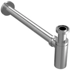 Ideal Standard Accesorios - Sifón Decorativo, Cromo D5859AA