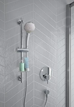 Ideal Standard CeraLine - Grifo De Ducha Empotrado Con Cuerpo, Cromo A6940AA -Ideal Standard Ventas e57f70021a73971b55ca7c80