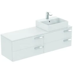 Ideal Standard Strada - Lavabo 500x420x145 Mm, Con Rebosadero, Orificio Para Grifo, Con Ideal Plus, Blanco K0777MA -Ideal Standard Ventas e7e93c97fd046c56bd68a815