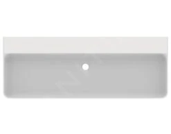 Ideal Standard Conca Ceram - Lavabo Doble Sobre Encimera 1200x450 Mm, Con Rebosadero, Sin Orificio Para Grifo, Blanco T384101 -Ideal Standard Ventas e8625a0006e4a7c138ce543f