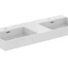 Ideal Standard Extra - Lavabo Doble 1200x450 Mm, Con Rebosadero, Orificios Para Grifo, Blanco T373101 -Ideal Standard Ventas ec4216f0f0066ef196eb8b33