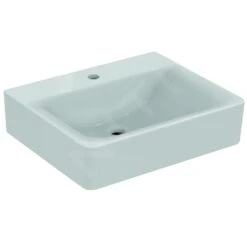 Ideal Standard Connect - Lavabo Cube, 550x460x175 Mm, Orificio Para Grifo, Blanco E811301