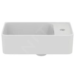 Ideal Standard Strada II - Lavamanos 450x270 Mm, Orificio Para Grifería A La Derecha, Con Ideal Plus, Blanco T2994MA -Ideal Standard Ventas ed6dff43eff1811262f55251 1