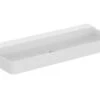 Ideal Standard Conca Ceram - Lavabo Doble Sobre Encimera 1200x450 Mm, Sin Rebosadero, Sin Orificio Para Grifo, Blanco T384501 -Ideal Standard Ventas ef2cb0d356f34794e597949d