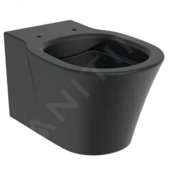 Ideal Standard Connect Air - Inodoro Suspendido Rimless, Negro E2288V3