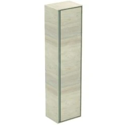 Ideal Standard Connect Air - Armario Alto 400x300x1600 Mm, Madera Clara/marrón Claro Mate E0832UK -Ideal Standard Ventas f60b24850447fdb0093cbb8d